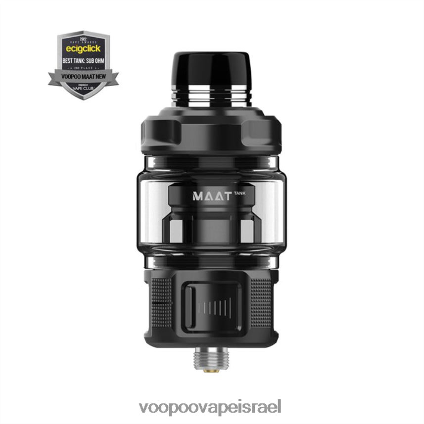 VOOPOO Israel - VOOPOO MAAT טנק חדש שָׁחוֹר 882ZTZ511