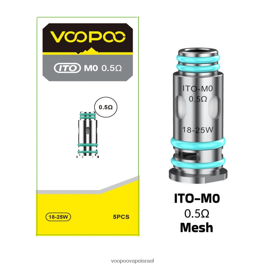 VOOPOO Vape Gene - VOOPOO ITO סלילים (5 יחידות) ito-m0 882ZTZ586