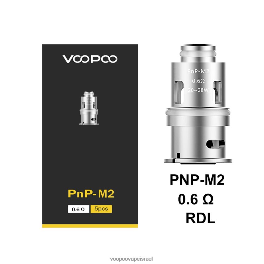 VOOPOO Vape Amazon - VOOPOO PNP סלילים (5 יחידות) pnp-m2 882ZTZ589