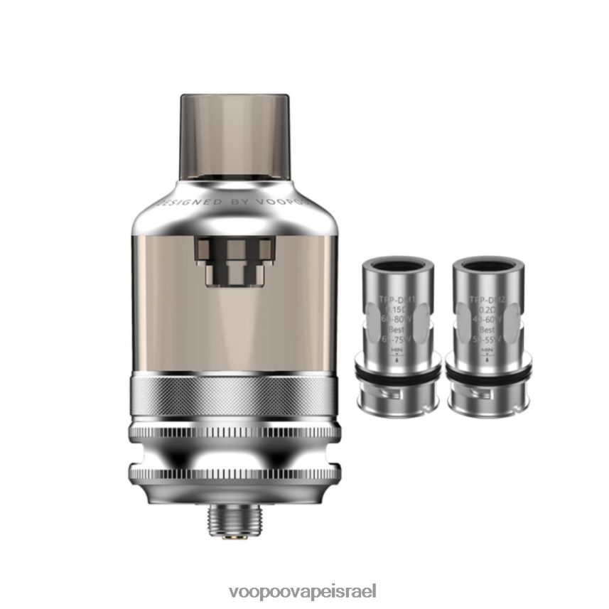 VOOPOO Vape Israel - VOOPOO TPP מיכל תרמיל כסף 882ZTZ562