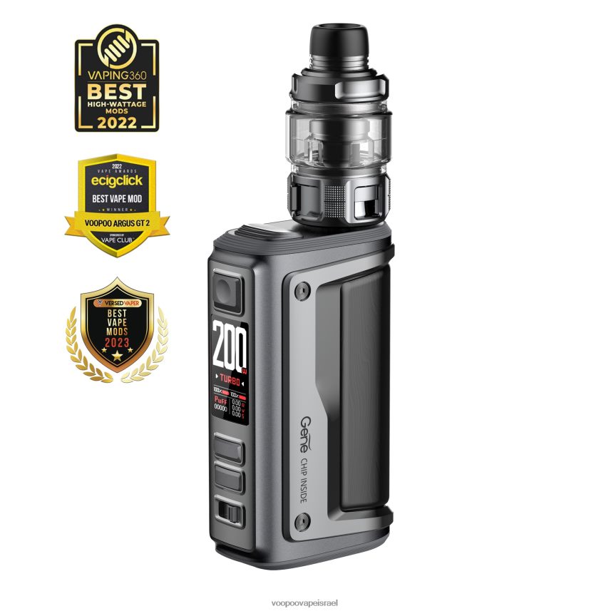 VOOPOO Israel - VOOPOO ARGUS GT II ערכת טנקים גרָפִיט 882ZTZ1