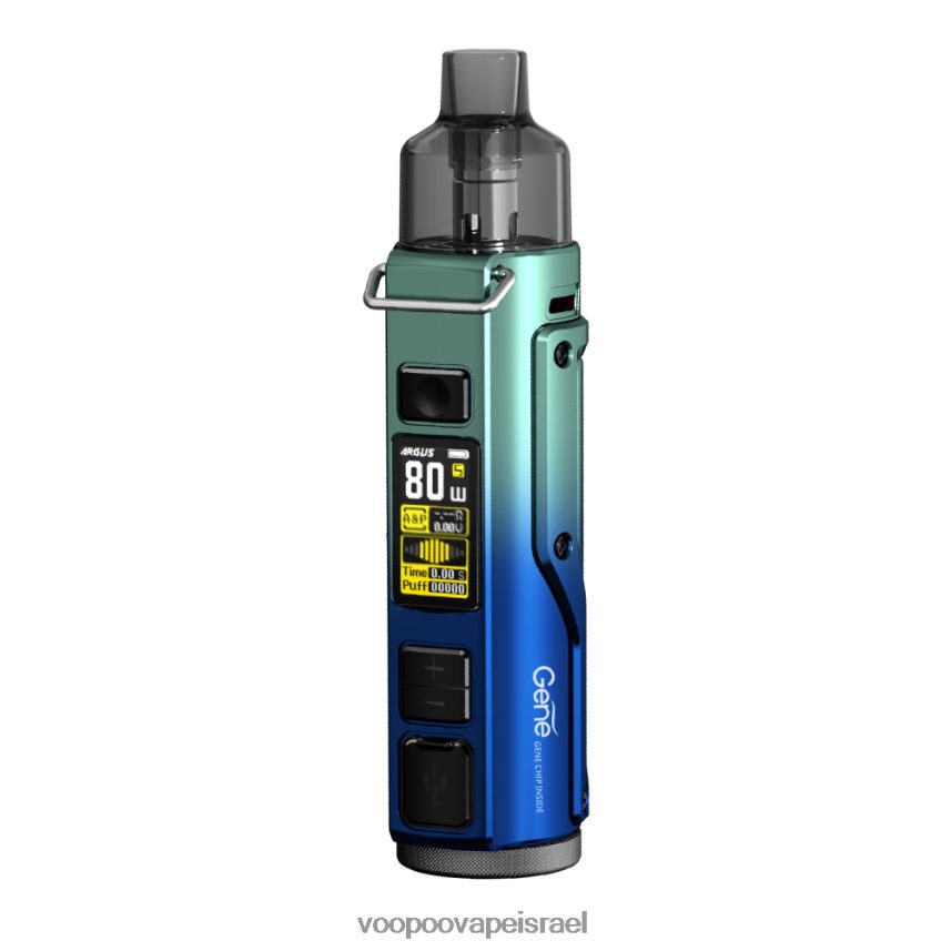 VOOPOO Israel - VOOPOO ARGUS PRO ערכת פוד מוד כחול ירוק 882ZTZ31