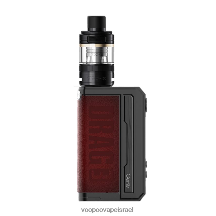 VOOPOO Israel - VOOPOO DRAG 3 TPP X ערכת mod box שחור-אדום 882ZTZ271