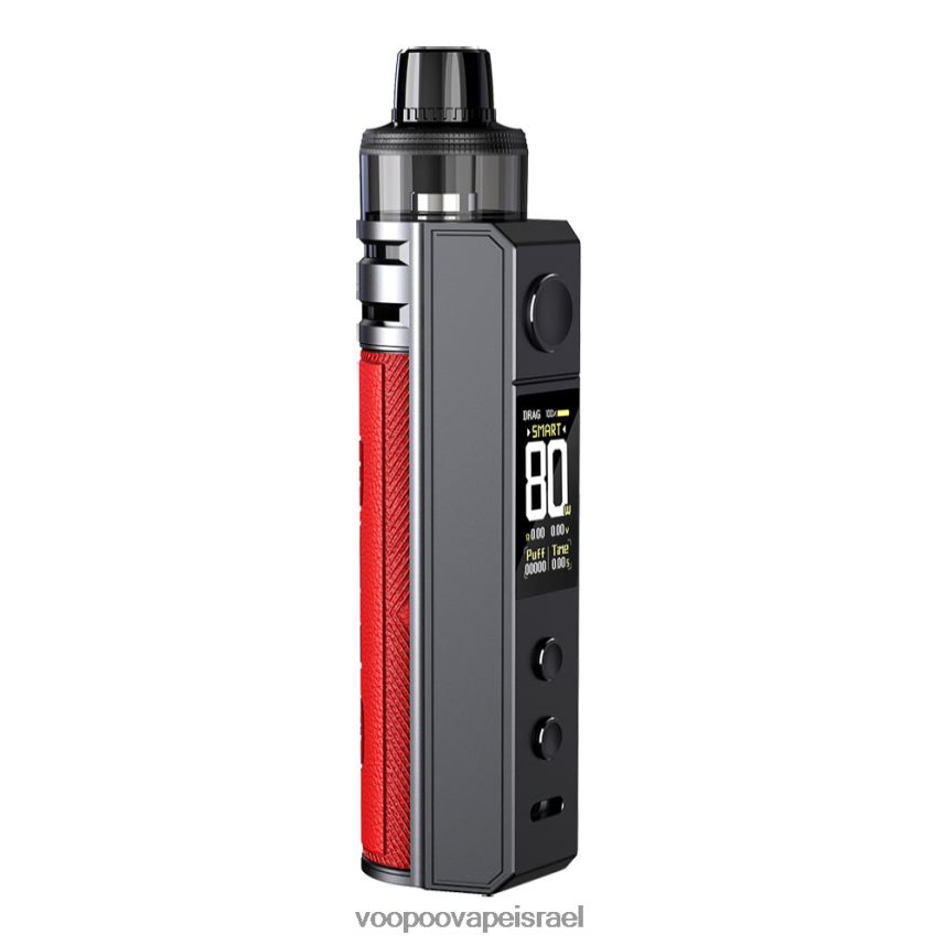 VOOPOO Israel - VOOPOO DRAG H80S ערכת תרמילים אָדוֹם 882ZTZ241