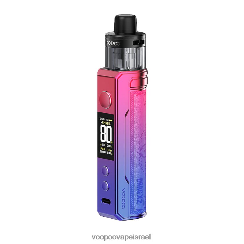 VOOPOO Israel - VOOPOO DRAG X2 מוד פוד אדום מודרני 882ZTZ231