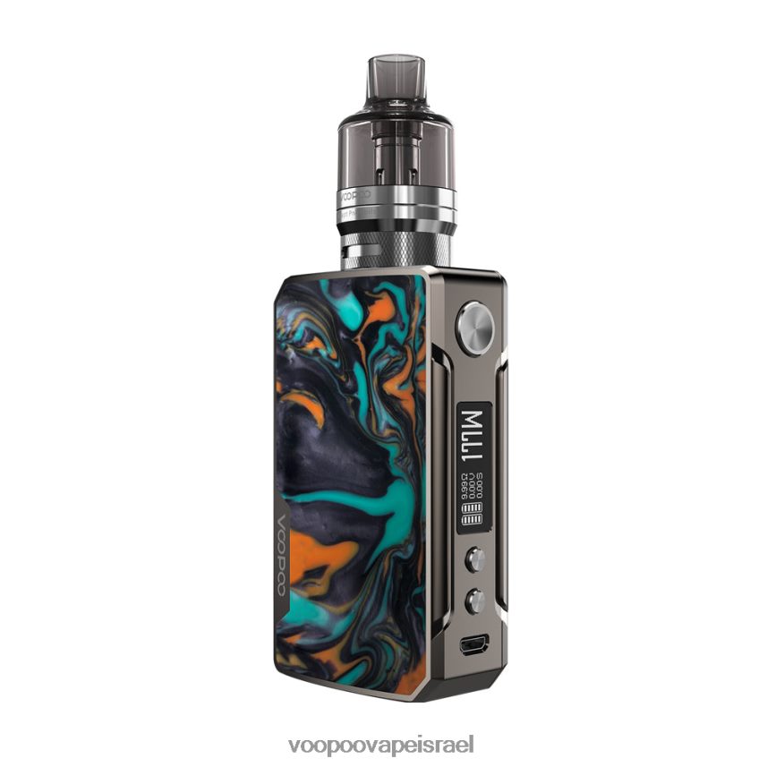 VOOPOO Vape Argus Israel - VOOPOO DRAG 2 מהדורה רענון פלטינה-שחר 882ZTZ325