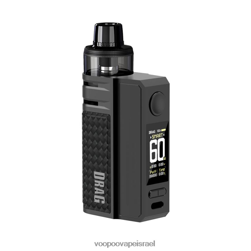 VOOPOO Vape Argus Israel - VOOPOO DRAG E60 ערכת תרמילים סיבי פחמן 882ZTZ185