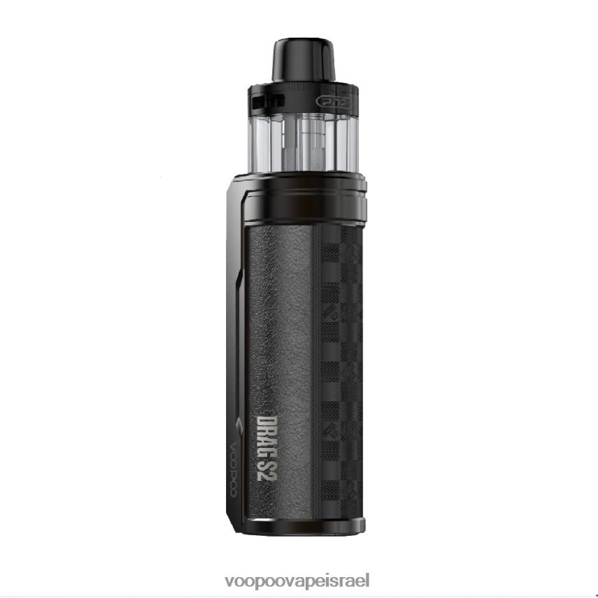 VOOPOO Vape Argus Israel - VOOPOO DRAG S2 ערכת פוד מוד שחור משובץ 882ZTZ265