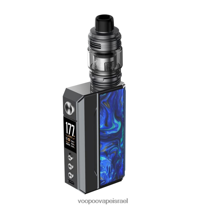 VOOPOO Vape Gene - VOOPOO DRAG 4 קִיט רובה מתכת+אוקיינוס ​​כחול 882ZTZ146