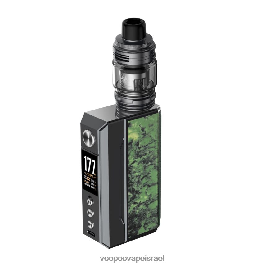 VOOPOO Vape Gene - VOOPOO DRAG 4 קִיט אקדח מתכת+ירוק יער 882ZTZ166