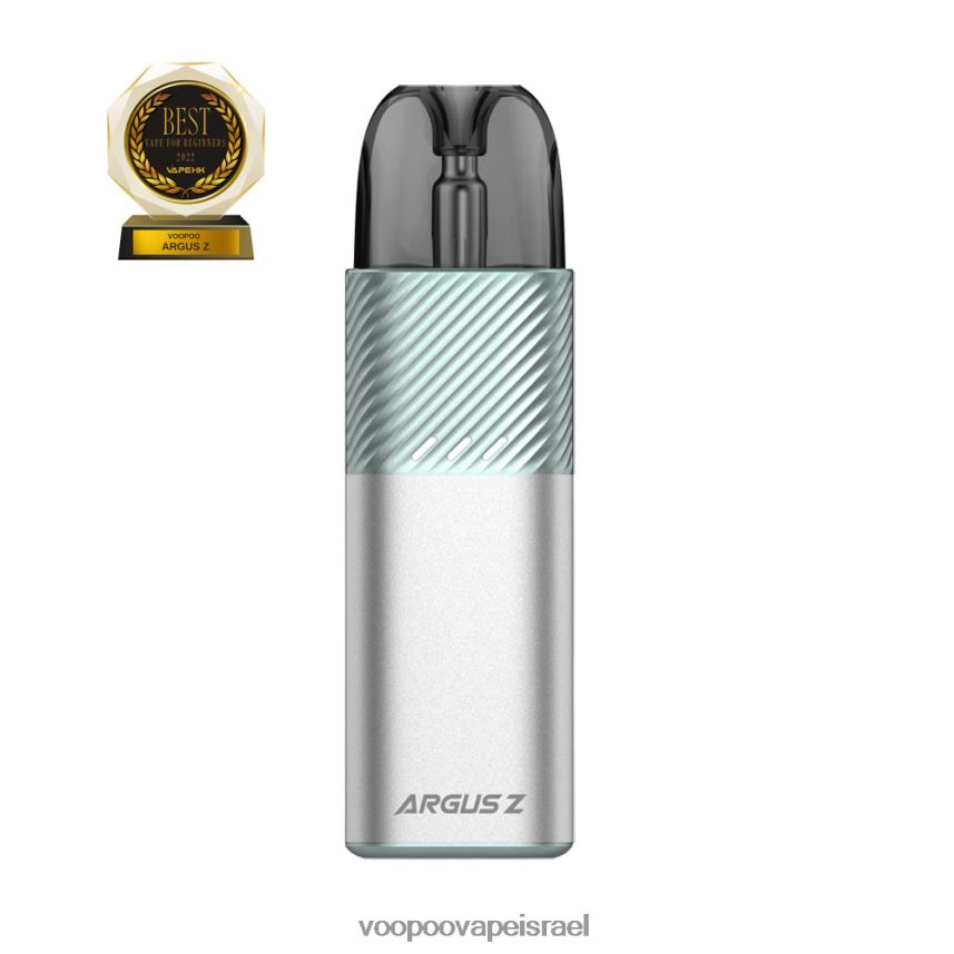 VOOPOO Vape Pen Israel - VOOPOO ARGUS Z ערכת תרמילים כסף מנטה 882ZTZ14