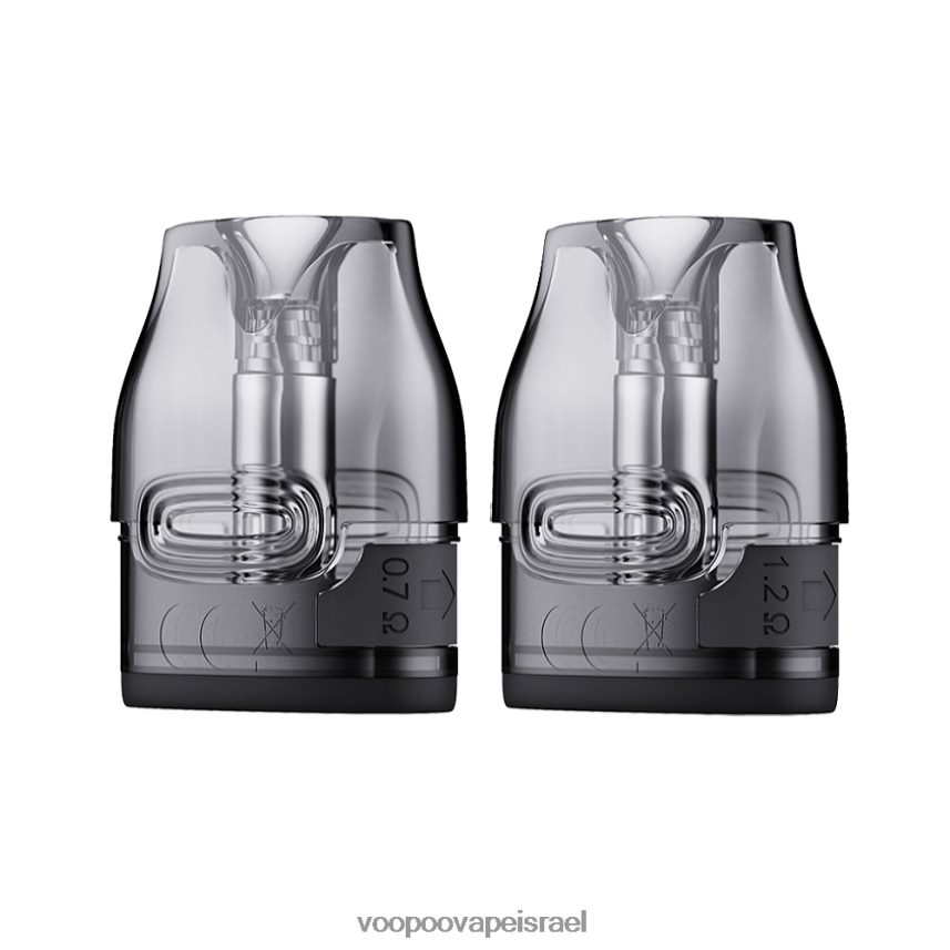 VOOPOO Israel - VOOPOO VMATE מחסנית v2 (2 יחידות) 1.2 אוהם 882ZTZ501